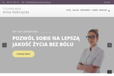 Fizjoterapia Anna Dobrzycka - Rehabilitacja Kręgosłupa Leszno