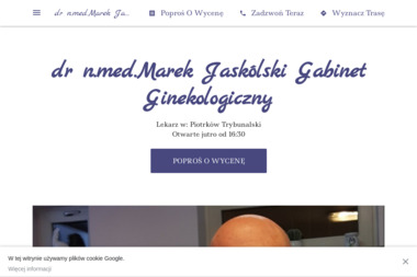 Gabinet Ginekologiczn dr n.med.Marek Jaskólski - Badania Ginekologiczne Piotrków Trybunalski