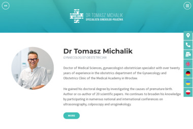 Gabinet Ginekologiczny dr n. med. Tomasz Michalik - Gabinet Ginekologiczny Wrocław