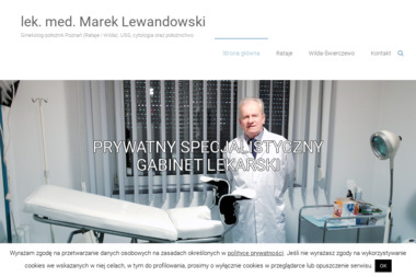 Ginekolog-położnik lek. med. Marek Lewandowski - Ginekolog Poznań
