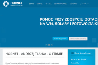 Hornet Andrzej Tlałka - Klimatyzacja Chrzanów
