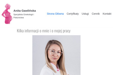 Specjalista Ginekologii i Położnictwa lek. Anita Gawlińska - Badania Ginekologiczne Elbląg
