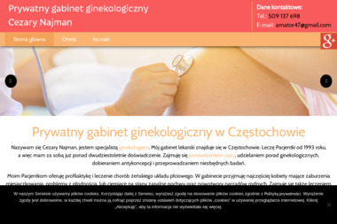 Ginekolog Cezary Najman - Badania Ginekologiczne Częstochowa