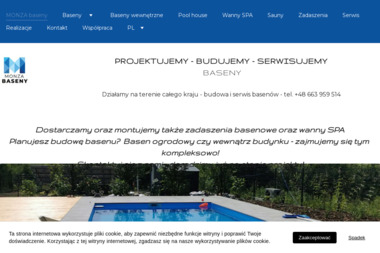MONZA baseny - Staranne Domy Pasywne Brzesko