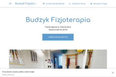 Budzyk Fizjoterapia - Fizykoterapia Zielona Góra