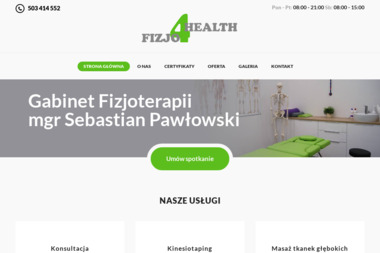 Fizjo 4 Health - Fizjoterapeuta Łódź