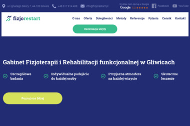 Fizjorestart - Fizjoterapia Gliwice