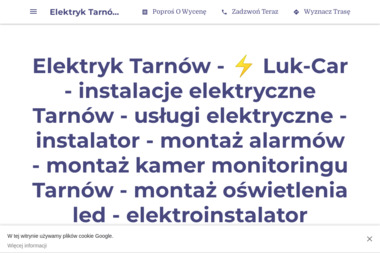 LUK-CAR MAZIARZ KAROL - Staranne Przyłącza Elektryczne Tarnów