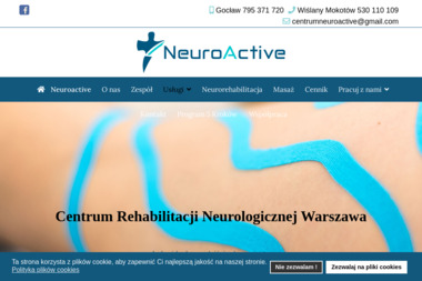 Centrum Rehabilitacji NeuroActive S.C. - Fizjoterapeuta Warszawa