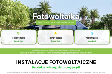 JK TEAM Sp. z o.o. ( prąd z natury . pl ) - Rewelacyjne Przeglądy Paneli Fotowoltaicznych Oleśnica