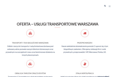 Usługi Transportowe Paweł Rajca - Transport Drogowy Warszawa