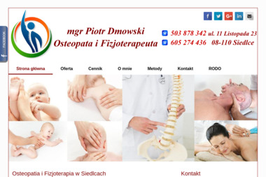 Rehabilitacja mgr Piotr Dmowski - Fizjoterapeuta Siedlce