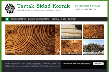 Tartak Skład Kornik - Sprzedaż Drewna Opałowego Siemianowice Śląskie