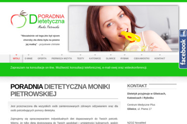 Poradnia Dietetyczna Monika Piotrowska - Dieta Odchudzająca Katowice