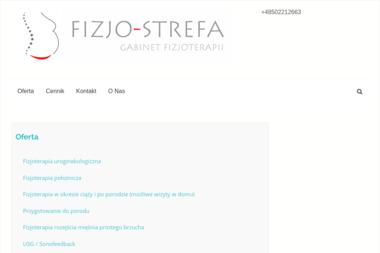 Fizjo-Strefa Sp. z o. o. - Terapia Manualna Krak&oacute;w