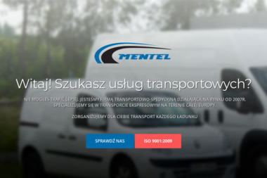 Mentel Transport Krzysztof Mentel - Transport międzynarodowy do 3,5t Myślenice