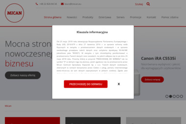 MICAN - Serwis sprzętu biurowego Łódź
