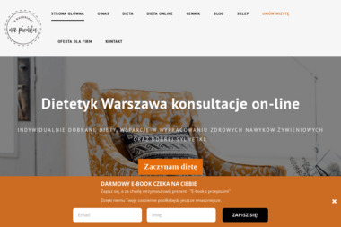 Poradnia Dietetyczna "Z Kaloriami  na Pieńku" - Odchudzanie Warszawa