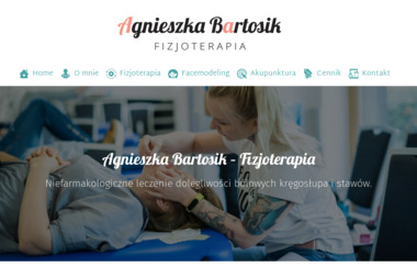 Fizjoterapia - Agnieszka Bartosik - Salon Masażu Piotrków Trybunalski