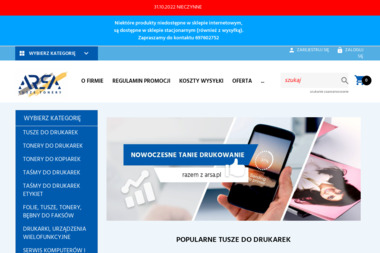 ARSA - Serwis sprzętu biurowego Warszawa