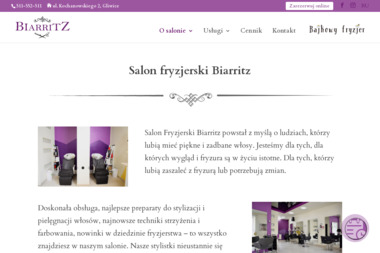 Salon Fryzjerski Biarritz - Strzyżenie Gliwice