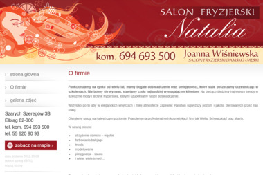 Salon Fryzjerski Natalia - Fryzjer Elbląg
