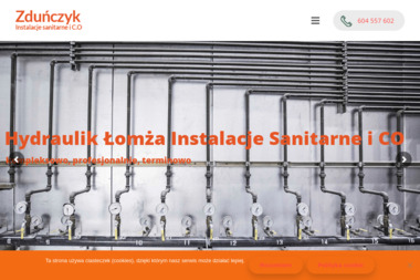 Zduńczyk – Instalacje sanitarne - Instalacje grzewcze Łomża