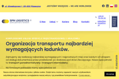 SPN LOGISTICS - Firma Spedycyjna Piaseczno
