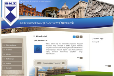 Biuro Konserwacji Zabytk&oacute;w OWCZAREK Sp. z o.o. Sp. k. - Malowanie Fasady Warszawa