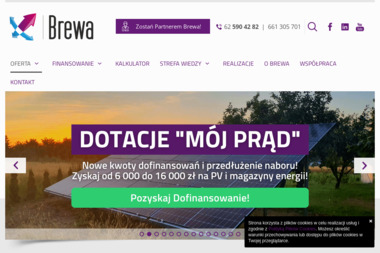 Sławomir Gruda Fotowoltaika, Pompy Ciepła - Brewa - Autoryzowany Partner - Pierwszorzędna Energia Odnawialna Radomsko