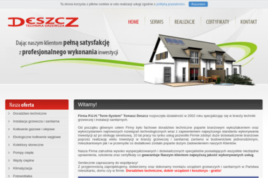 DESZCZ Technika Grzewcza - Instalacje grzewcze Jaworzno