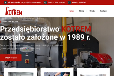 Kotrem - Ogrzewanie Podłogowe Częstochowa