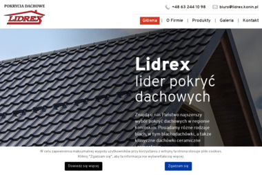 PPHU LIDREX - Wyśmienite Rynny Dachowe Konin