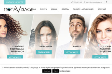 MonaVisage - Salon Fryzjerski Białystok
