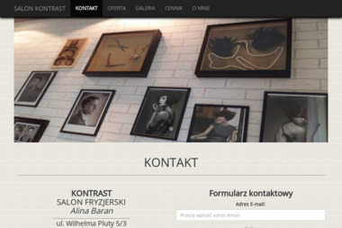 Salon fryzjerski "KONTRAST" - Usługi Fryzjerskie Gorzów Wielkopolski