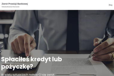 Zwrot Prowizji Bankowej - Odszkodowania finansowe - Biznes plany, usługi finansowe Warszawa