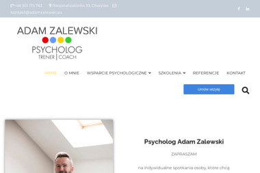 Psycholog Adam Zalewski - Psycholog Bytom