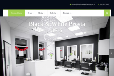 Salon fryzjerski Black & White - Modne Fryzury Olsztyn