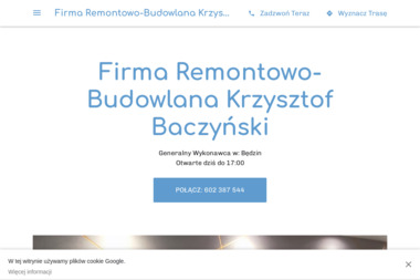 Firma Remontowo Budowlana Krzysztof Baczyński - Remonty i wykończenia Będzin