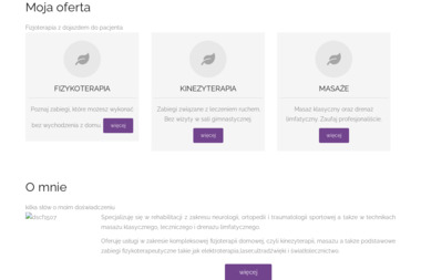 Fizjoterapia  MAJA - Rehabilitant Szczecin