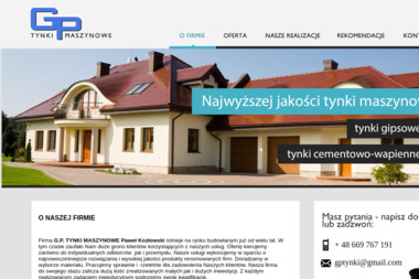 Gp Tynki Maszynowe - Murowanie Ścian Gorz&oacute;w Wielkopolski