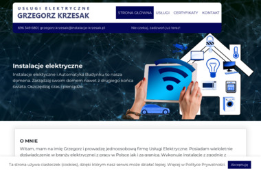 Usługi elektryczne Grzegorz Krzesak - Solidne Nowoczesne Domy Żywiec
