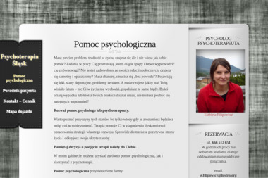 Psycholog, Psychoterapeuta Elżbieta Filipowicz - Pomoc Psychologiczna Piekary Śląskie