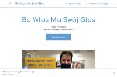 Salon fryzjerski Bo Włos Ma Swój Głos - Usługi Fryzjerskie Poznań