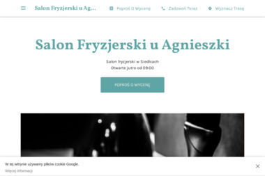 Salon Fryzjerski u Agnieszki - Fryzjer Siedlce