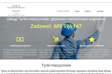 Tynki maszynowe Dawid Kaczorowski - Tynki Maszynowe Mąkoszyn