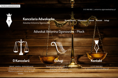 Kancelaria Adwokacka Adwokat Antonina Ogonowska - Adwokat Prawa Karnego Płock