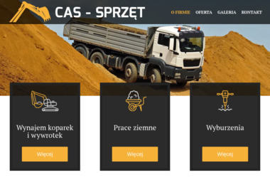 Cas - Sprzęt - Prace Ziemne Mysłowice
