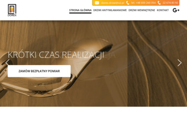Dorex - Drzwi Zewnętrzne z Montażem Warszawa