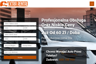 EXTRA RENTAL - Wynajem Samochodów Pruszcz Gdański